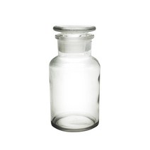 0074) 넓은입구 투명 시약병 [250ml]