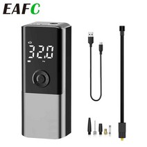 엔진오일석션기 120W 자동차 공기 압축기 휴대용 타이어 팽창기 펌프 6000mAh 빠른 오토바이 자전거