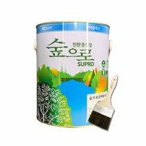 KCC 숲으로 광택 수성페인트 유광 4L, 백색, 1개