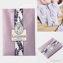 라벤더향 종이 방향제 옷장탈취제 차량용방향제 옷장냄새