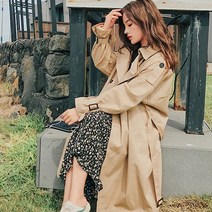 트렌치코트 여성 바바리 롱 클래식 봄 가을