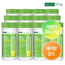 [건국유업] 체지방 다이어트 녹차카테킨 60정x12개(12개월), 단품, 단품