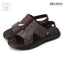 빌리버스 남자 샌들 GS246 소가죽 수제화 여름 슬리퍼