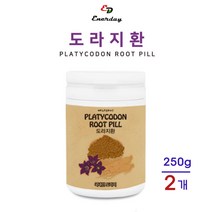 도라지환 약도라지 길경 생도라지 산도라지 건도라지 깐도라지 도라지차 사포닌 이눌린 목 기침 가래 기관지 폐 에 좋은 음식 도라지 효능 국산 100%, 250g X 2통, 2개