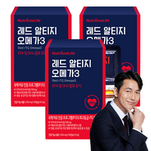 뉴트리원 크릴오일 최고등급인증 알티지 오메가3 혈행 혈관 건강기능식품 30캡슐, 30정, 3박스