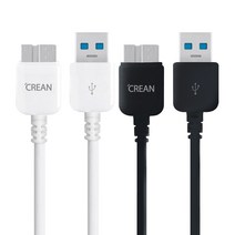 [크레앙] USB 3.0 11핀 케이블 (ITC-USB3.0CB), 1, 블랙{ITC-USB3.0CBL-BLK}