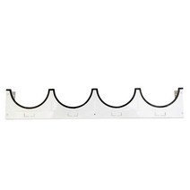 건설 공사 헬멧 정리 보관함 현장 안전모 걸이대 4구