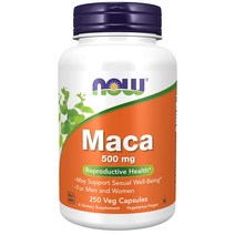 나우푸드 마카 500mg 남성 Maca 250정