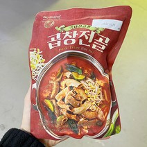 곱창전골 400g x 3개, 종이박스포장