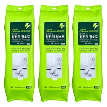 소프트네이쳐 정전기 청소포 50매, 3개