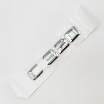 벤츠마크 메르세데스 벤츠 C220 C 클래스 스티커 트렁크 엠블럼 배지 로고 액세서리에 대한 접착 3d 크롬, 03 Silver C320