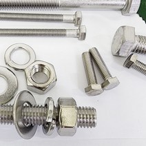소량판매 스텐육각볼트 M24볼트/너트/평와샤/낱개판매, 규격, M24x90, 1개