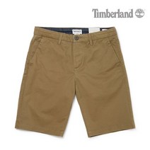 팀버랜드 남성 스트레치 트윌 치노 반바지 올리브 A1WGC