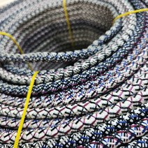 가방부자재 매트부자재 부자재 9mm X 200m 잡색PP부직포로프, 잡색[색상랜덤]9mm부직포PP로프[200m]