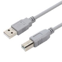 엡손 캐논 HP 데스크젯 프린터 복합기 USB B타입 케이블 PC 외장하드 연결 2.0 잭 연결선, 0.5M