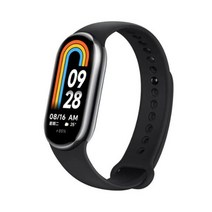 샤오미 미밴드8 스마트워치 8 스마트밴드 1.62 아몰레드 Xiaomi Mi Band, 1.62인치, 블랙