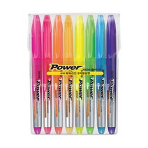 자바 파워라인 형광펜 8색세트
