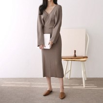 [아이슈즈] 랩 니트 원피스 1038092