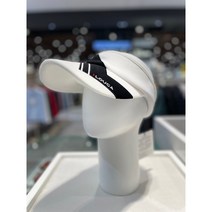 루이까스텔[NC강남] 22F/W LOUIS CASTEL 여성 방한용 골프모자 코듀로이 사선 아플리케 장식 바이저캡, 화이트