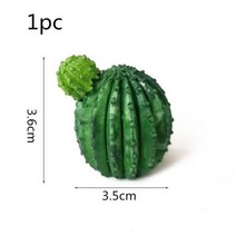 정원 꾸미기 소품 장식 미니어처 낙타 사막 선인장 꽃 풀 모델 입상 홈 유리 공예 요정, cactus B