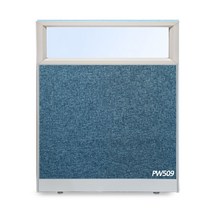 진웅파티션 PVC 45T 높이 1500 반유리 사무실파티션 파티션(부속별도), PW509