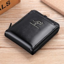 CCOLATINI 남성지갑 wallet 가죽 짧은 지퍼 다기능 운전 면허증 카드지갑 지갑