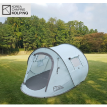 콜핑 W547 빠른설치와 해체가 좋은 2인용 팝업텐트 KFN2211, 민트