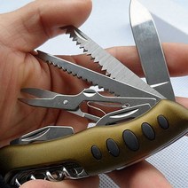 스태리 휴대용 캠핑 다기능 칼, 랜덤발송 단품1개