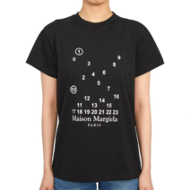 메종마르지엘라 메종마르지엘라 로고 S51GC0516 S22816 900 여자 크루넥 반팔티셔츠