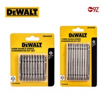 디월트 양날 드라이버 비트 십자드라이버 110mm DWA00002 + 65mm DWA00003 세트, 4세트