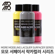 모모델링 모모 서페이서 락카컬러 시리즈 60ml, [SC-04] 무광 화이트 서페이서