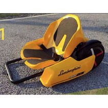 나인봇 고카트 확장 시트 2명 좌석 트레일러 웨건 루지 전동 휠 카트 뒷좌석, FREE, 06.람보르기니