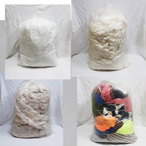산업용면보루20kg 대용량면보루 특 면 백 생지 보루 기름 현장 걸레 청소용품, 백보루