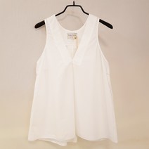 가다컴퍼니 FORTE FORTE 포르테포르테 브이넥 A라인 민소매 탑 #C389