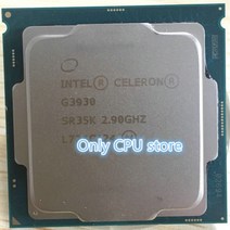 I7-8700K 100 새롭고 독창적 인 인텔 G3930 CPU 2.9G 51W 2 코어 스레드 1151 14NM HD610 DDR4 데스크탑 PC, 한개옵션0