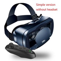 VR VR기기가상 현실 3D VR 안경 헤드셋 스마트 헬멧 풀 스크린 비전 와이드 앵글 렌즈 컨트롤러 바이어, 한개옵션1, 05 VRG-Y1
