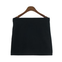 여자 H라인 면 밴딩 38cm 미니 스커트 봄가을치마 공무원 민소매코디 30대