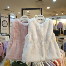 페리미츠 대박!!!!!!!싸이즈있을떄 서두르세요!!!!!!!보들보들한 러블리 페이크퍼조끼(2컬러)@@@@@신상품###_2001안양점