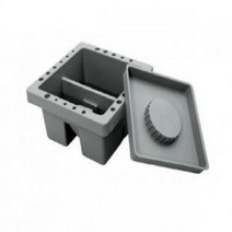 제이엠컴-단아미 수채사각물통 (소) 다용도물통 물감통 휴대용미술물통 그림물통 휴대용물통-JS, 본상품