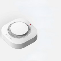 고성능 433MHZSmoke 감지기 센서 80DB 경보 화재 스마트 연기 방지 홈 보안 라이프, [01] WHITE