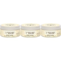 배 허벅지 튼살 버터 로션 99% 천연 벨리 버터로 임신 후 피부 회복 도움 185g x 3, 1세트