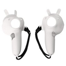 Oculus Quest 2 VR 터치 컨트롤러 실리콘 보호 커버 스킨 핸들 그립 액세서리, [10] gray3