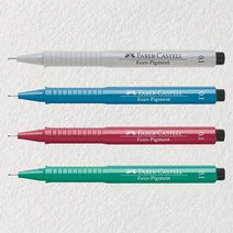 파버카스텔 에코 피그먼트 피그먼트 에코 수입펜 드로잉 화방 파버카스텔 펜 필기도구 필기 사무실 faber, 0.05mm-블랙