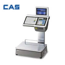 카스 CL5500-15D(15kg/2~5g) 유통형 라벨 프린트 저울 개체 이력 정육점 쇠고기 육류 마트