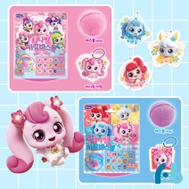 알쏭달쏭 티니핑 키링 바스볼 거품 목욕놀이 물놀이 랜덤 티니핑 키링포함, 1.캐주얼