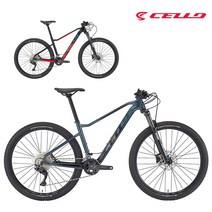 2022년 첼로 XC PRO 10 27.5인치 22단 MTB 자전거, ML(17), 블랙(레드)