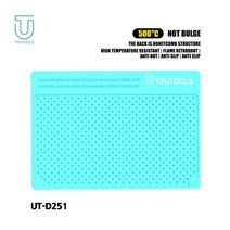 단열납땜매트 RF4 절연 실리콘 납땜 매트 용접 260x380MM BGA 데스크탑 스테이션 전화 수리 패드 유지 보수 플랫폼 RF-PO2, [07] green