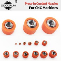 CoolRun 프레스 인 볼 냉각수 노즐 CNC 선반 공구 홀더 특수 공구 VDI 홀더 CNC 선반 공구 나사 기계, 5.10M4