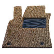 퓨어그래스 쌍용 코란도 S/T 25mm 프리미엄 노블 코일매트, 1열, 트렁크 추가, 샌디 브라운