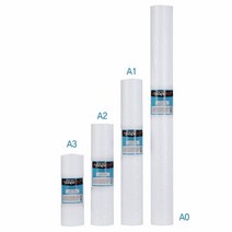 Papidro)칼라잉크젯 플로터롤지 A1(105g 610mmx45m), 상세페이지 참조, 단품
